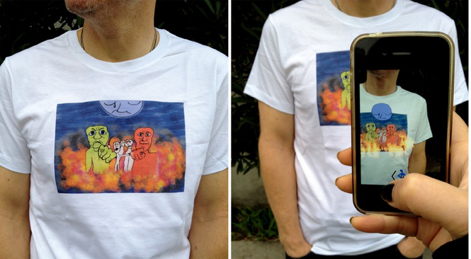 On Trial - Augmented Reality Tee Shirt
