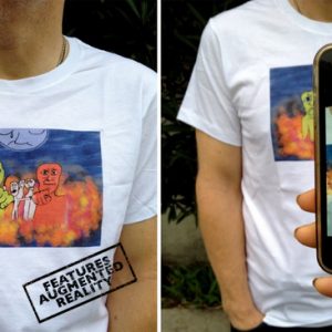On Trial - Augmented Reality T-Shirt by Daniel Leighton